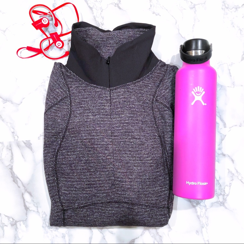 Lululemon Rounderful 1/2 zip long sleeve top